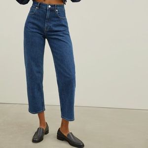 Everlane Way High jeans size 26 in vintage indigo